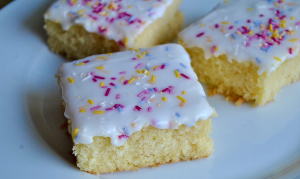 Old School Sprinkle Cake The Bored Dad